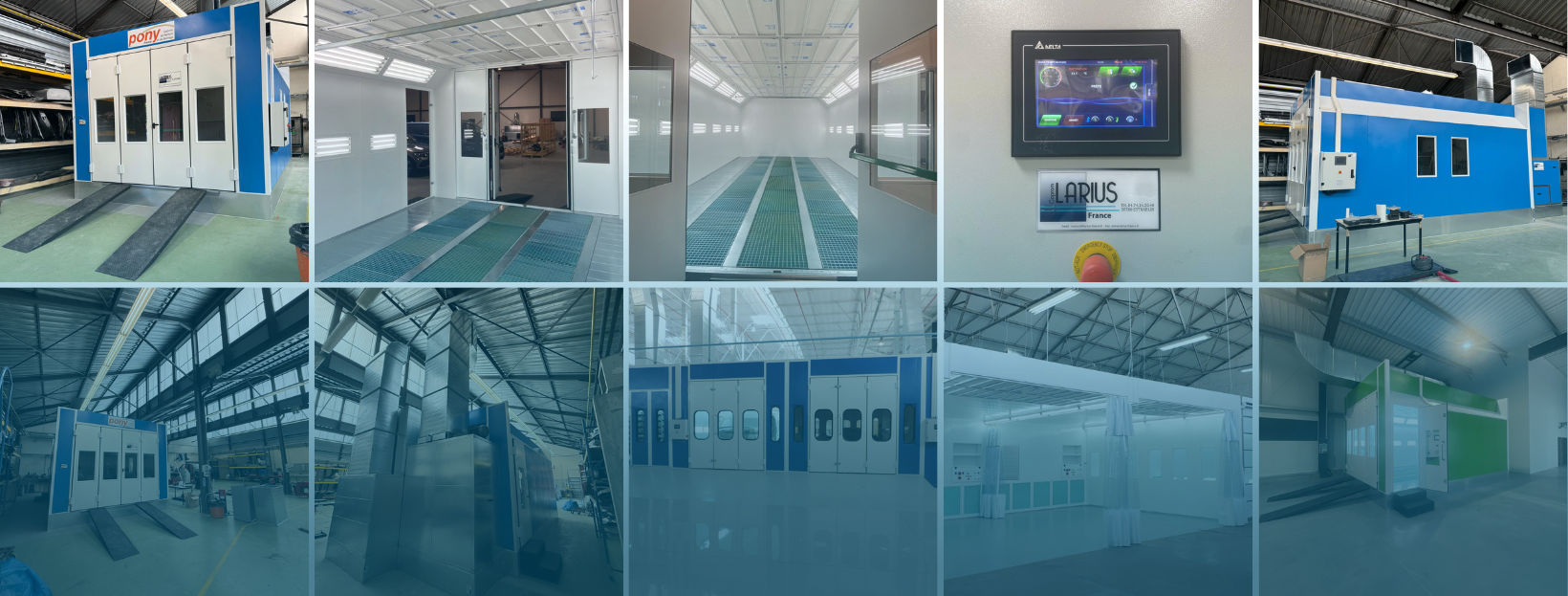 Nos Cabines de Peinture