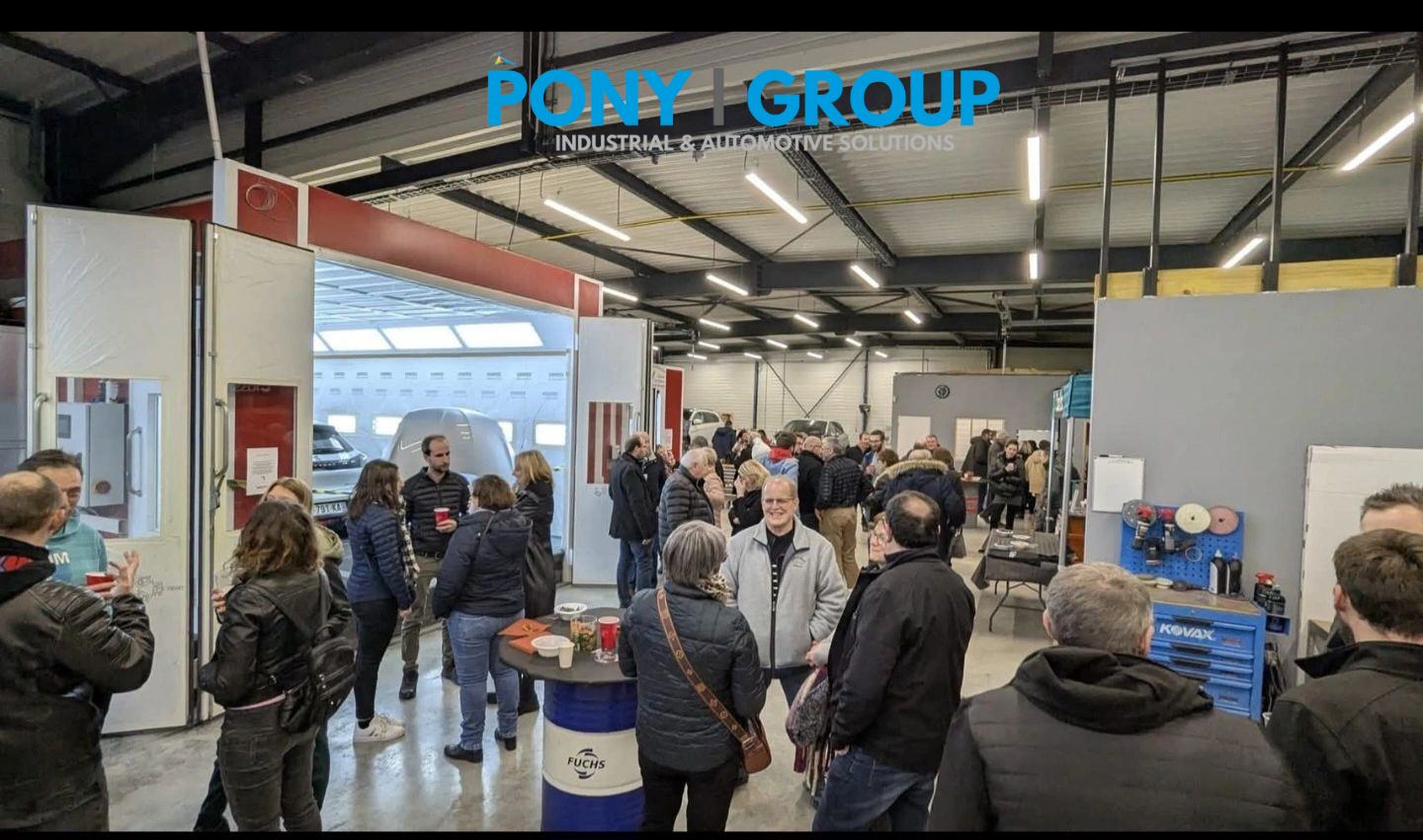 Cabine de peinture automobile Pony Group